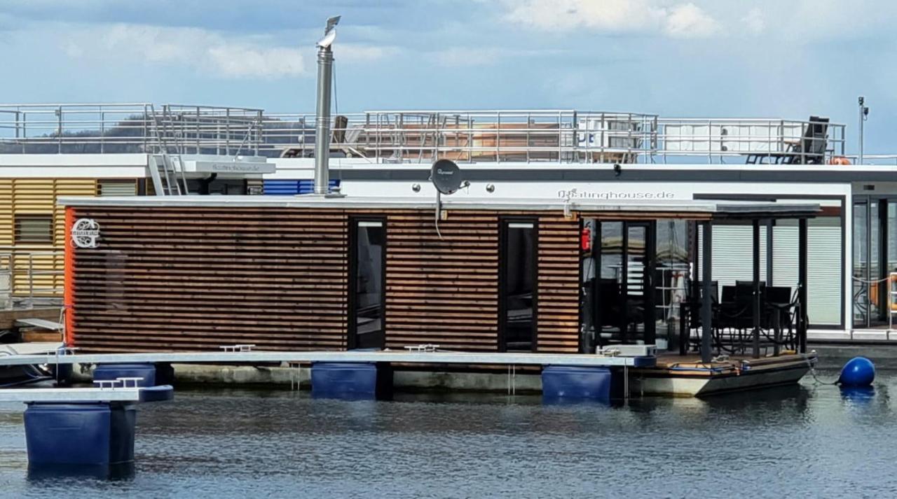 Braunsbedra Hausboot Geiselruh酒店 外观 照片